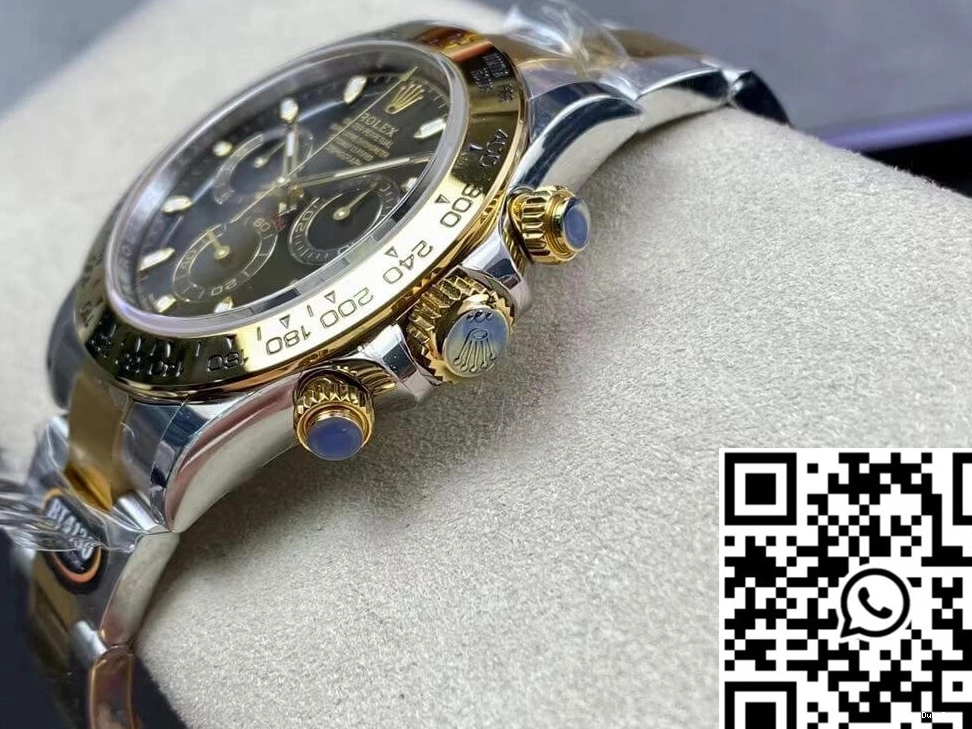 Dial M116503-0004 Daytona Rolex Black BT Factory Gold Yellow 0122